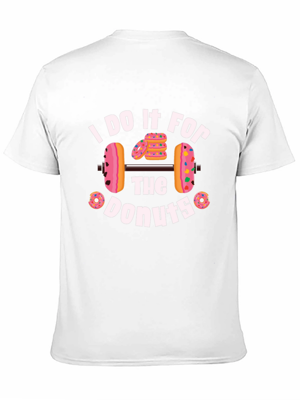 Donut Weightlifting T-Shirt - Fitness Motivation