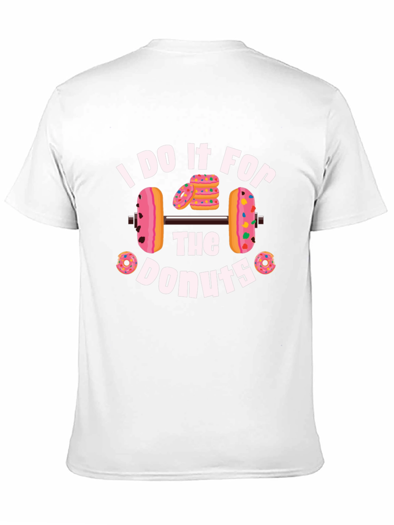 Donut Weightlifting T-Shirt - Fitness Motivation