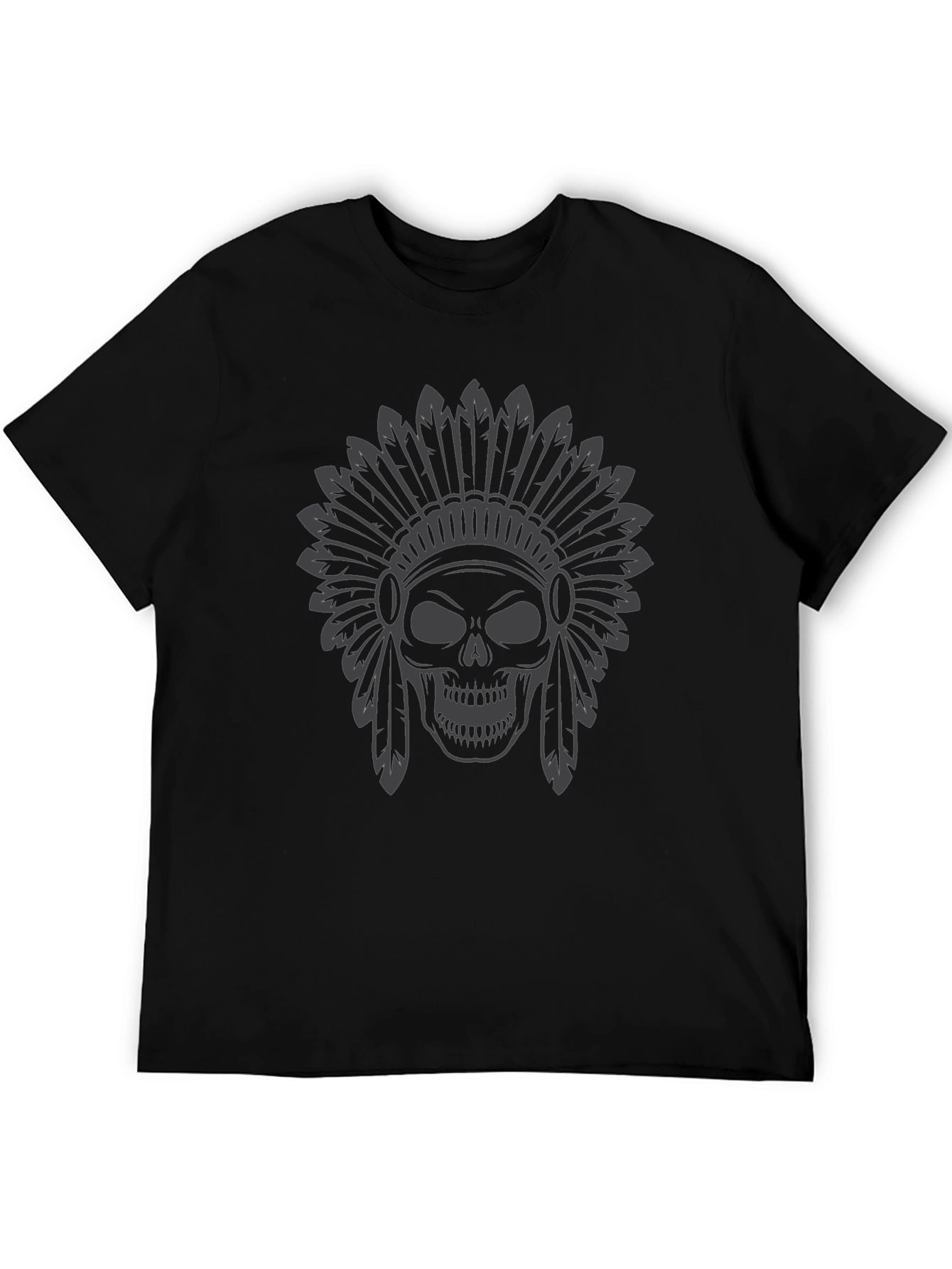 Skull Chief Black T-Shirt