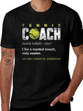 Tennis Coach Definition T-Shirt - Cool & Exceptional