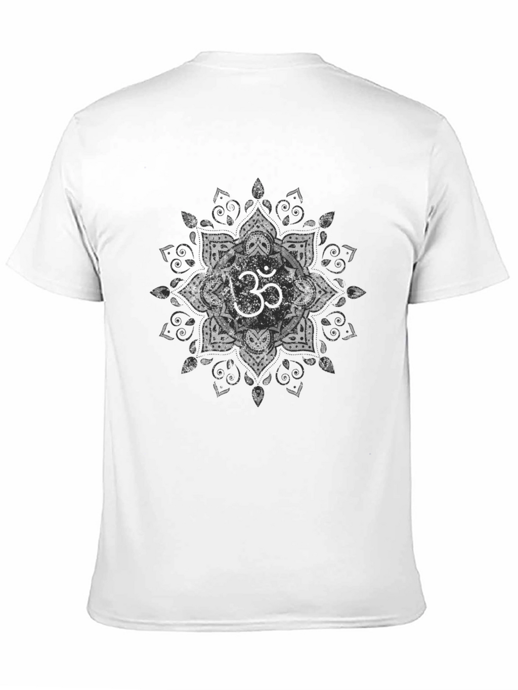 Om Mandala Graphic Black T-Shirt