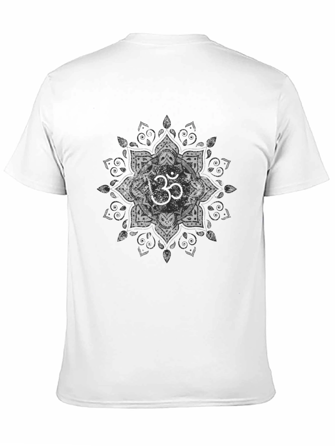 Om Mandala Graphic Black T-Shirt