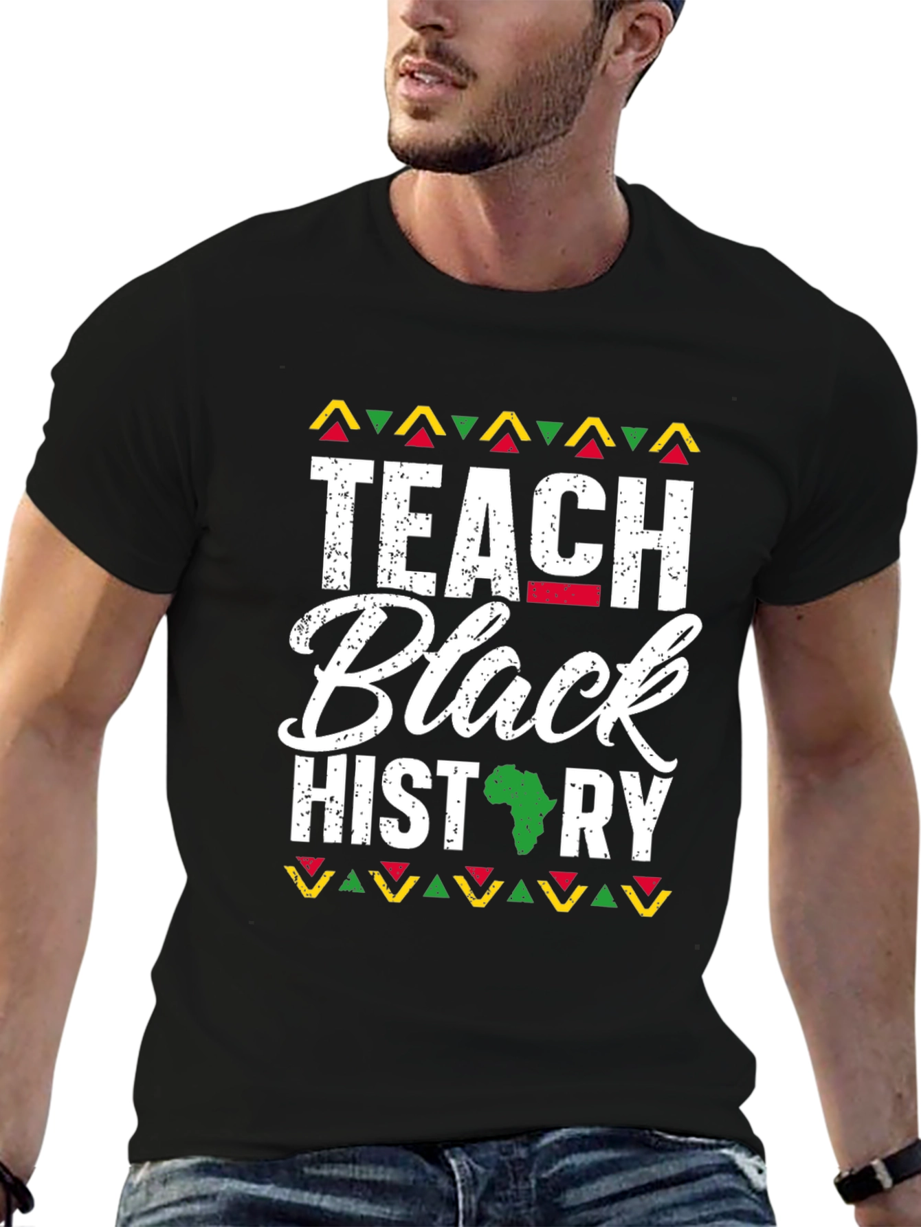Teach Black History Graphic Tee