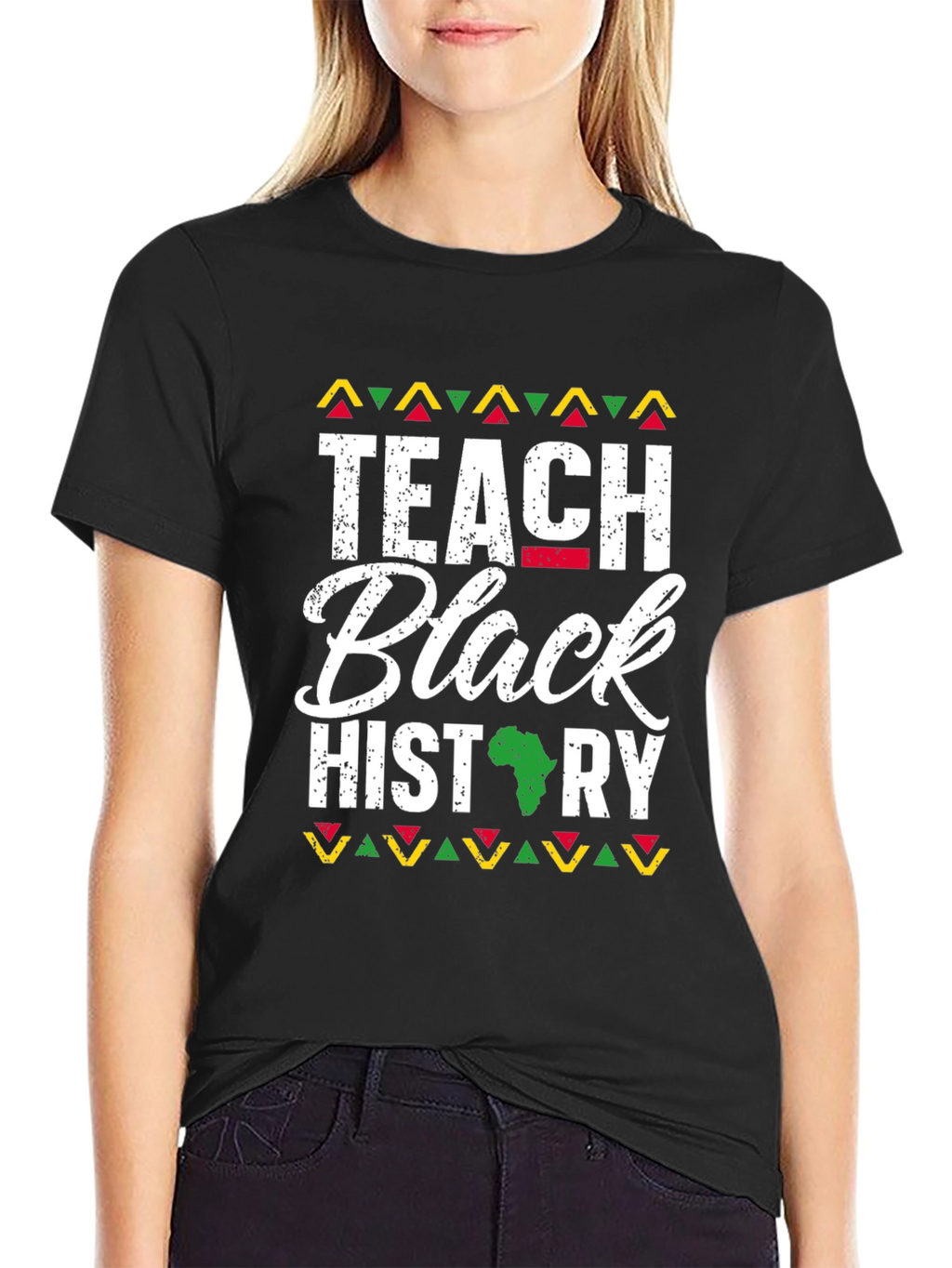 Teach Black History Graphic Tee