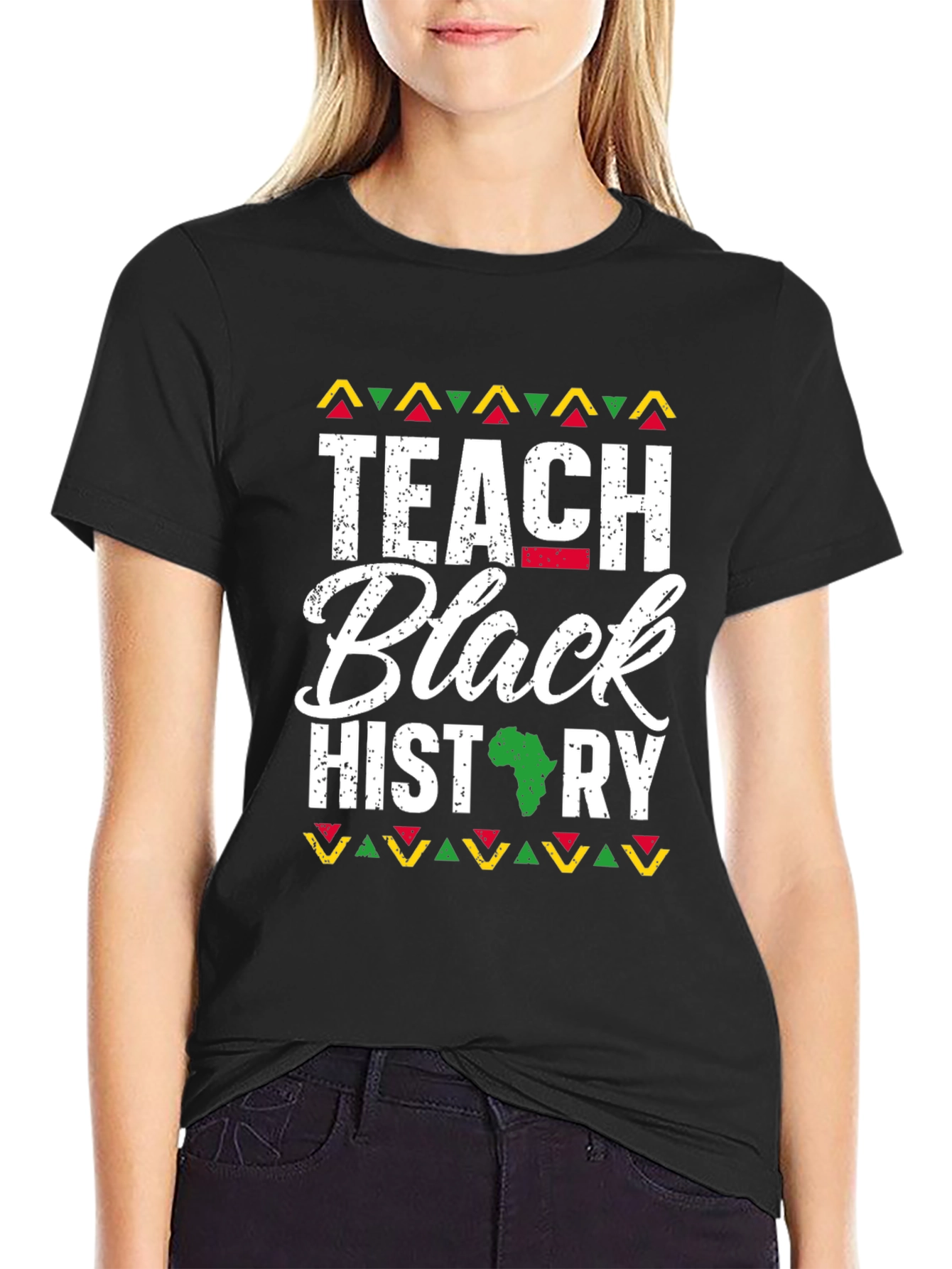 Teach Black History Graphic Tee