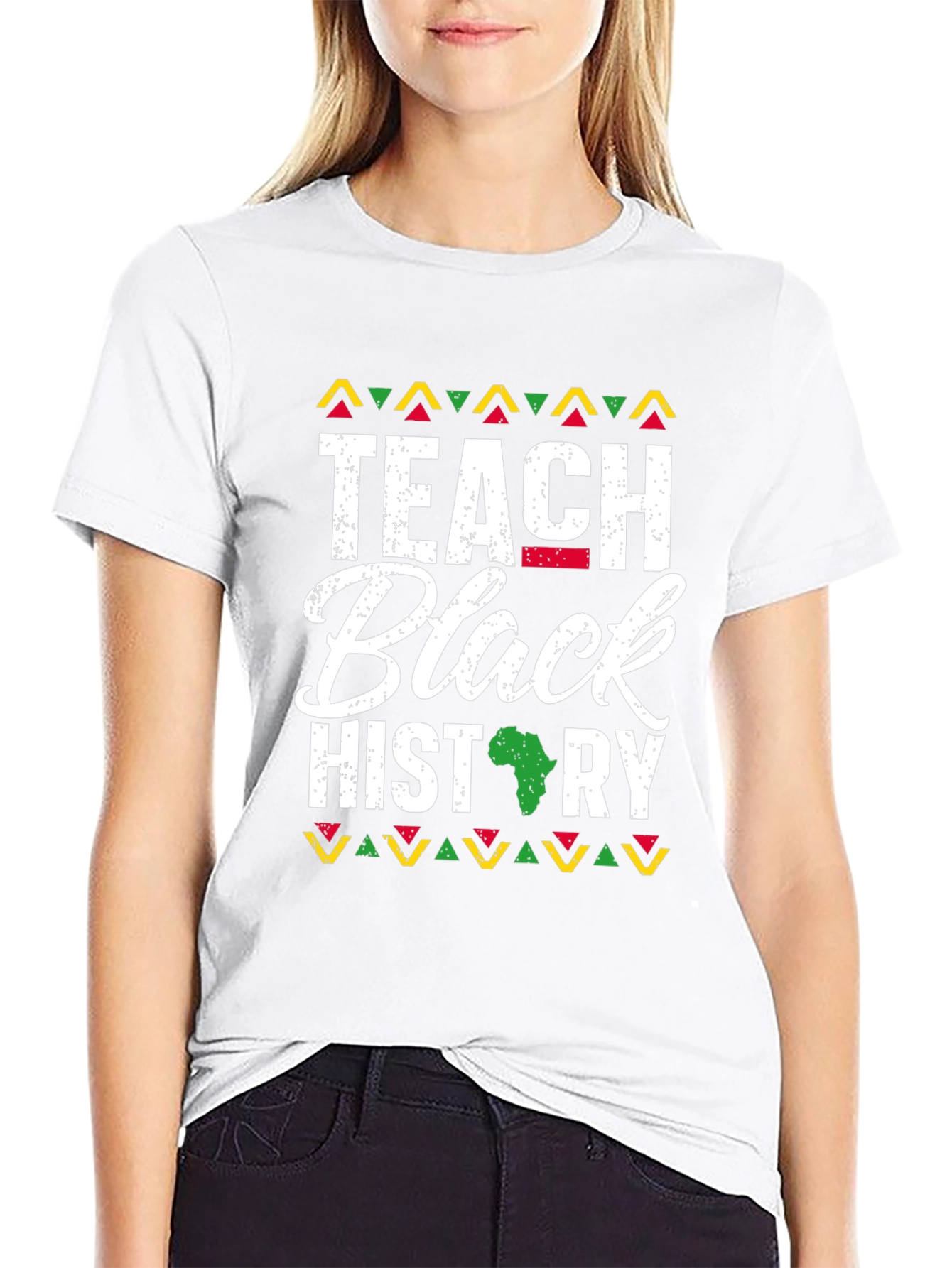 Teach Black History Graphic Tee