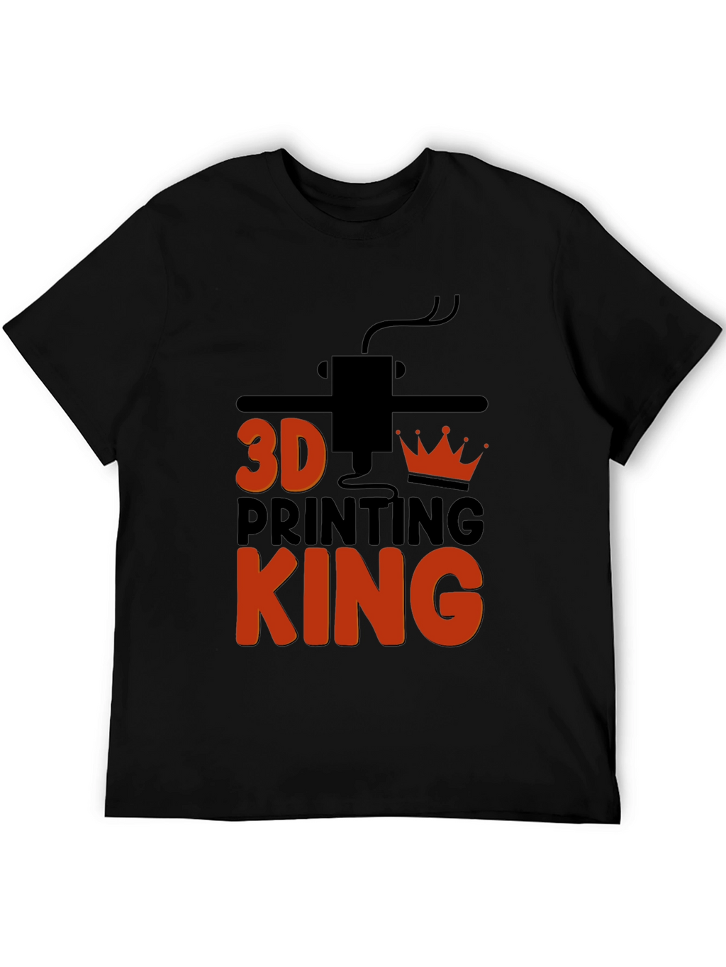3D Printing King Graphic Tee