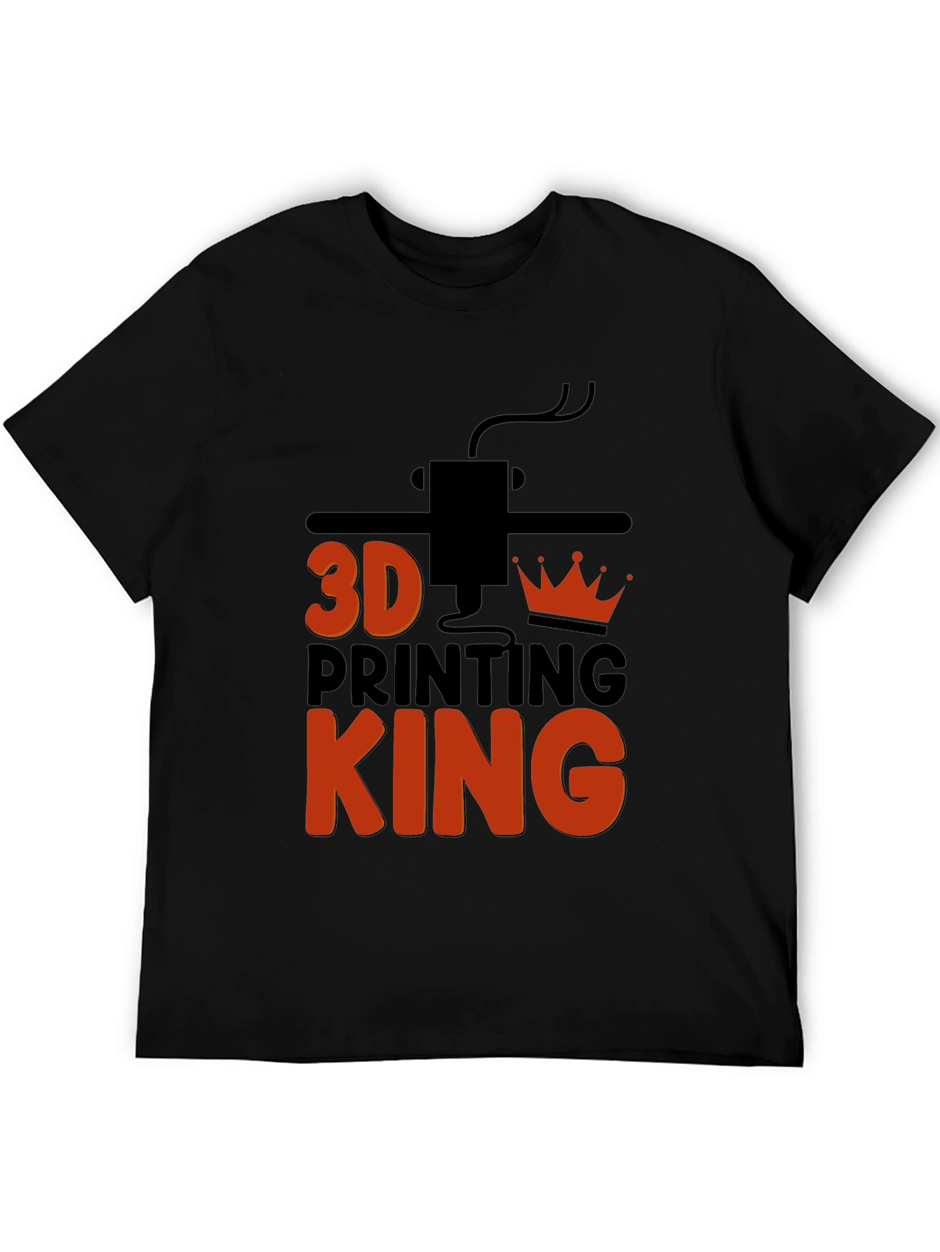 3D Printing King Graphic Tee