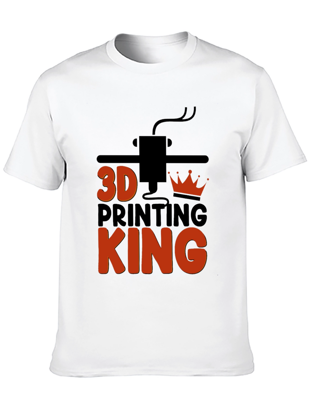 3D Printing King Graphic Tee