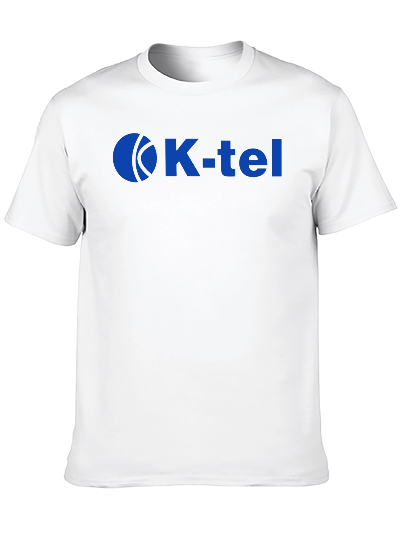 K-Tel Logo T-Shirt - Black Crew Neck Tee