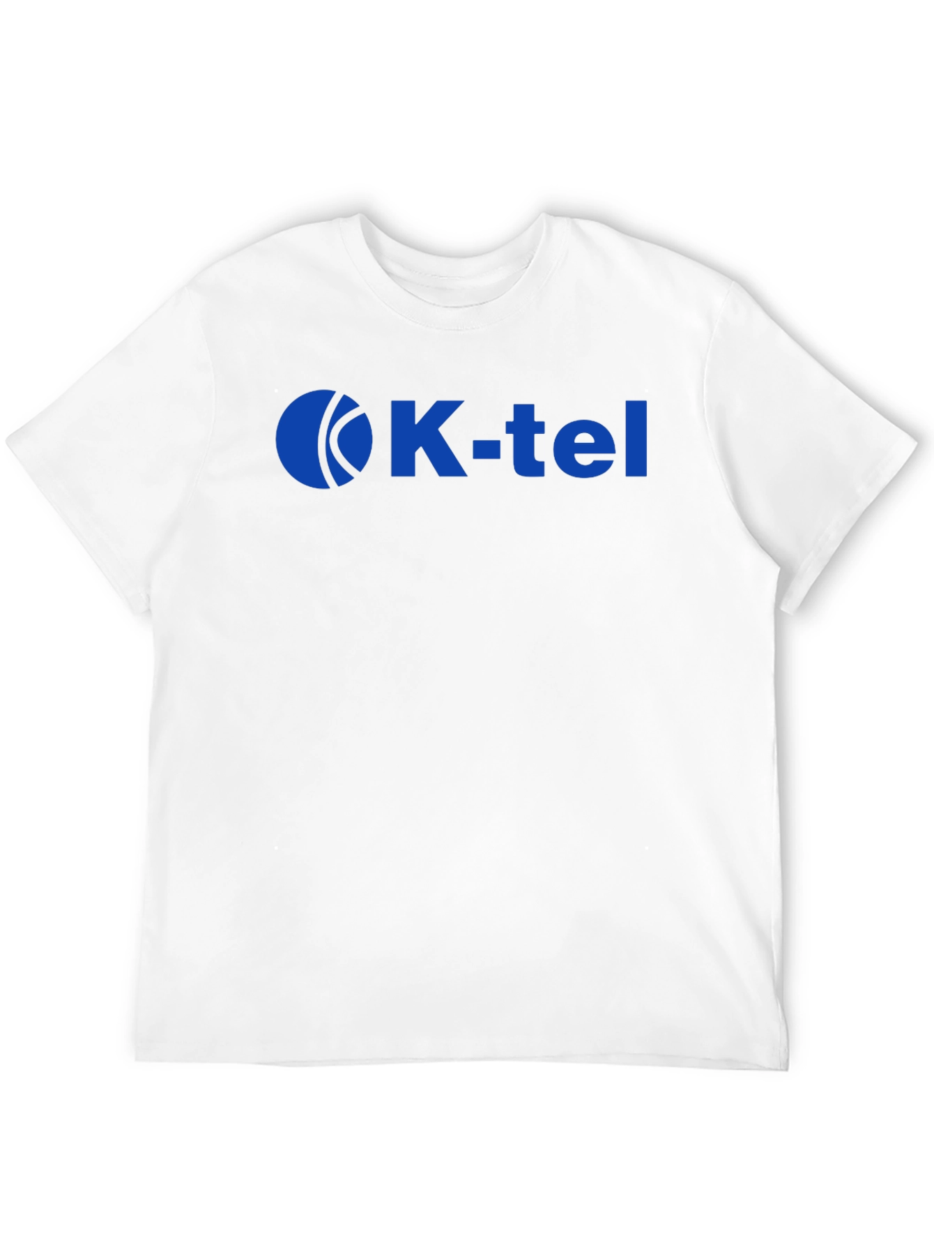 K-Tel Logo T-Shirt - Black Crew Neck Tee