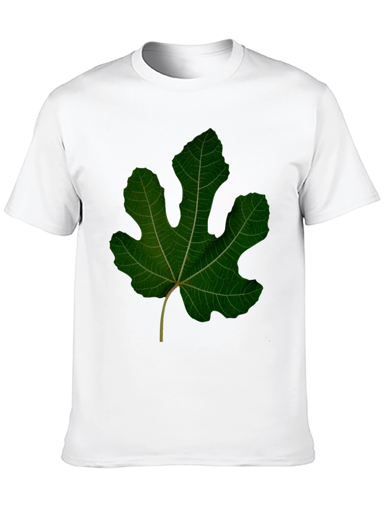 Leaf Graphic Black Tee