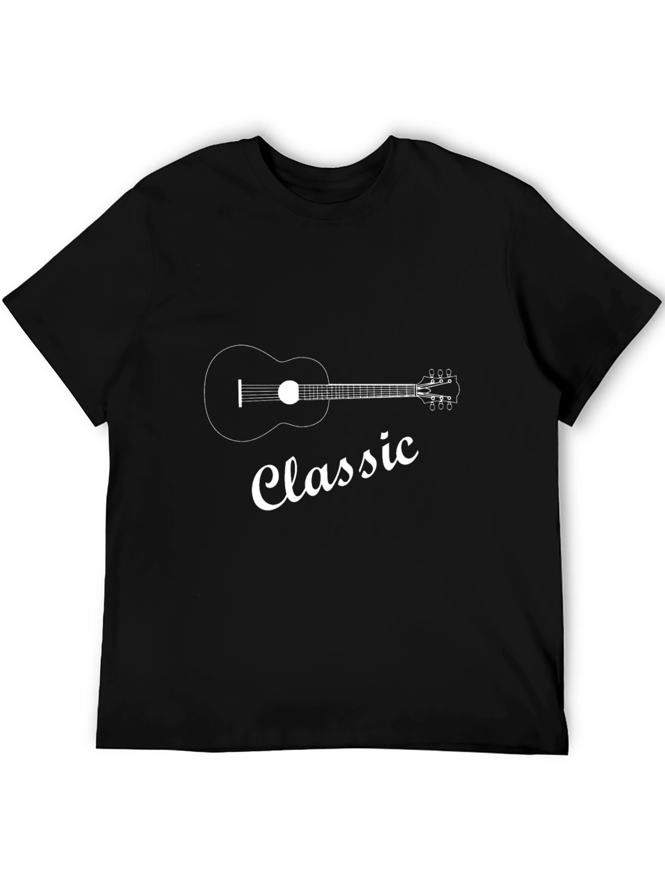 Classic Guitar T-Shirt - Stylish Music Lover Tee