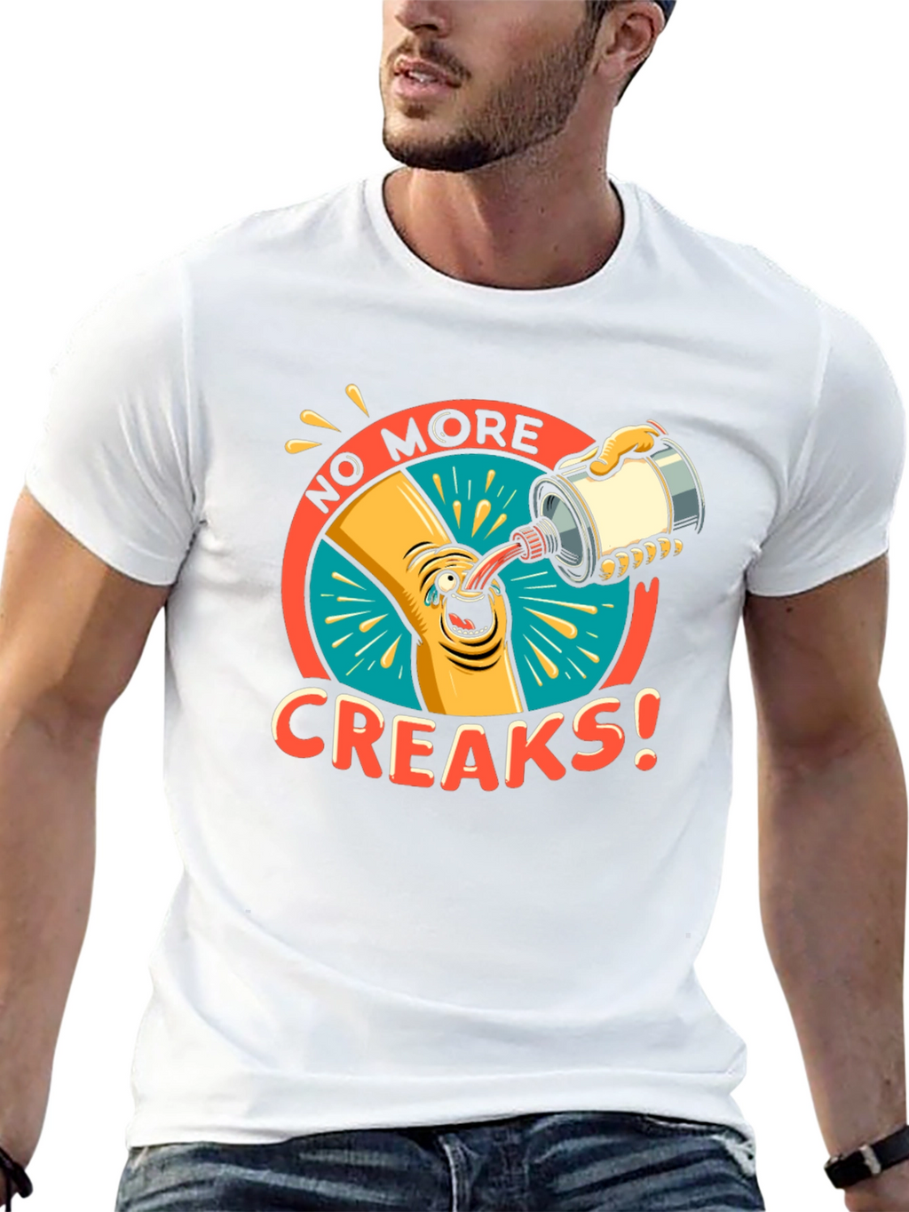No More Creaks Graphic T-Shirt