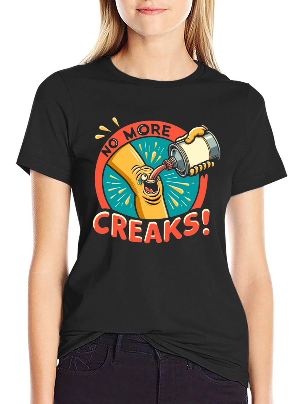 No More Creaks Graphic T-Shirt
