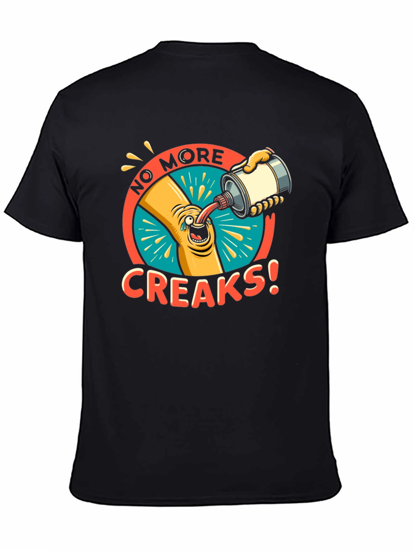 No More Creaks Graphic T-Shirt
