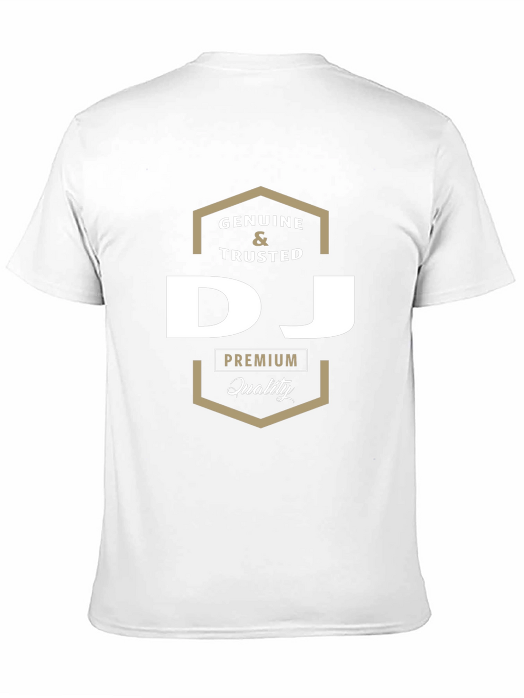 Genuine & Trusted DJ Premium Quality Black T-Shirt