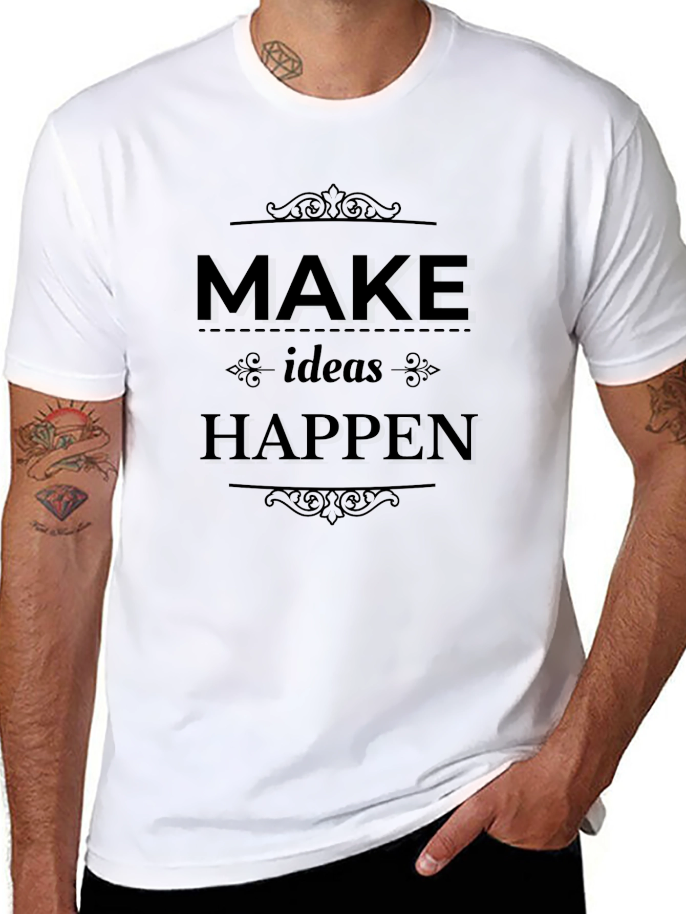Make Ideas Happen Graphic Tee