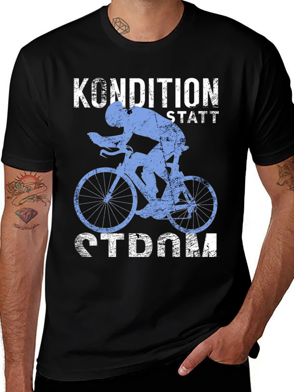 Kondition Statt Strom Cyclist T-Shirt