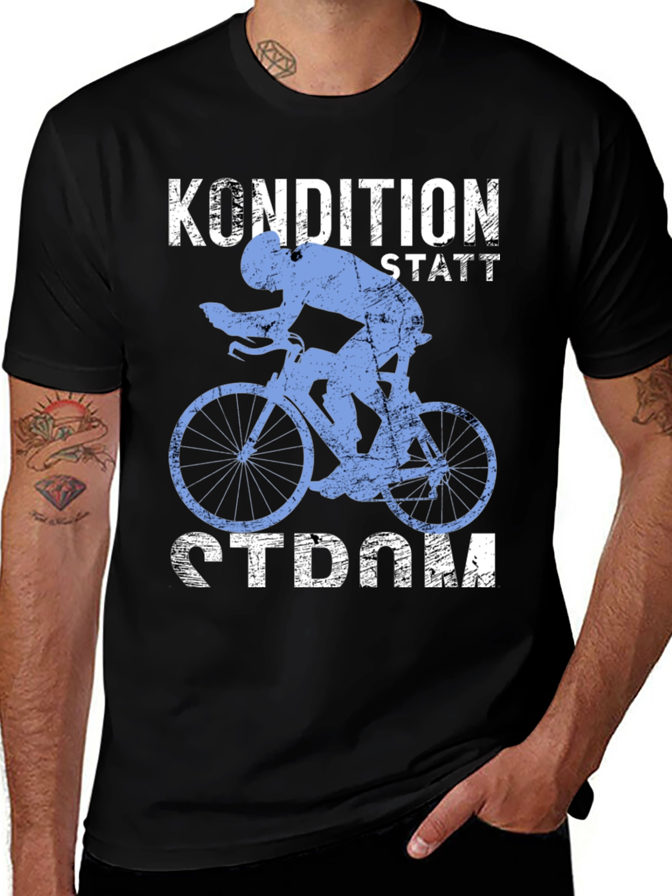 Kondition Statt Strom Cyclist T-Shirt