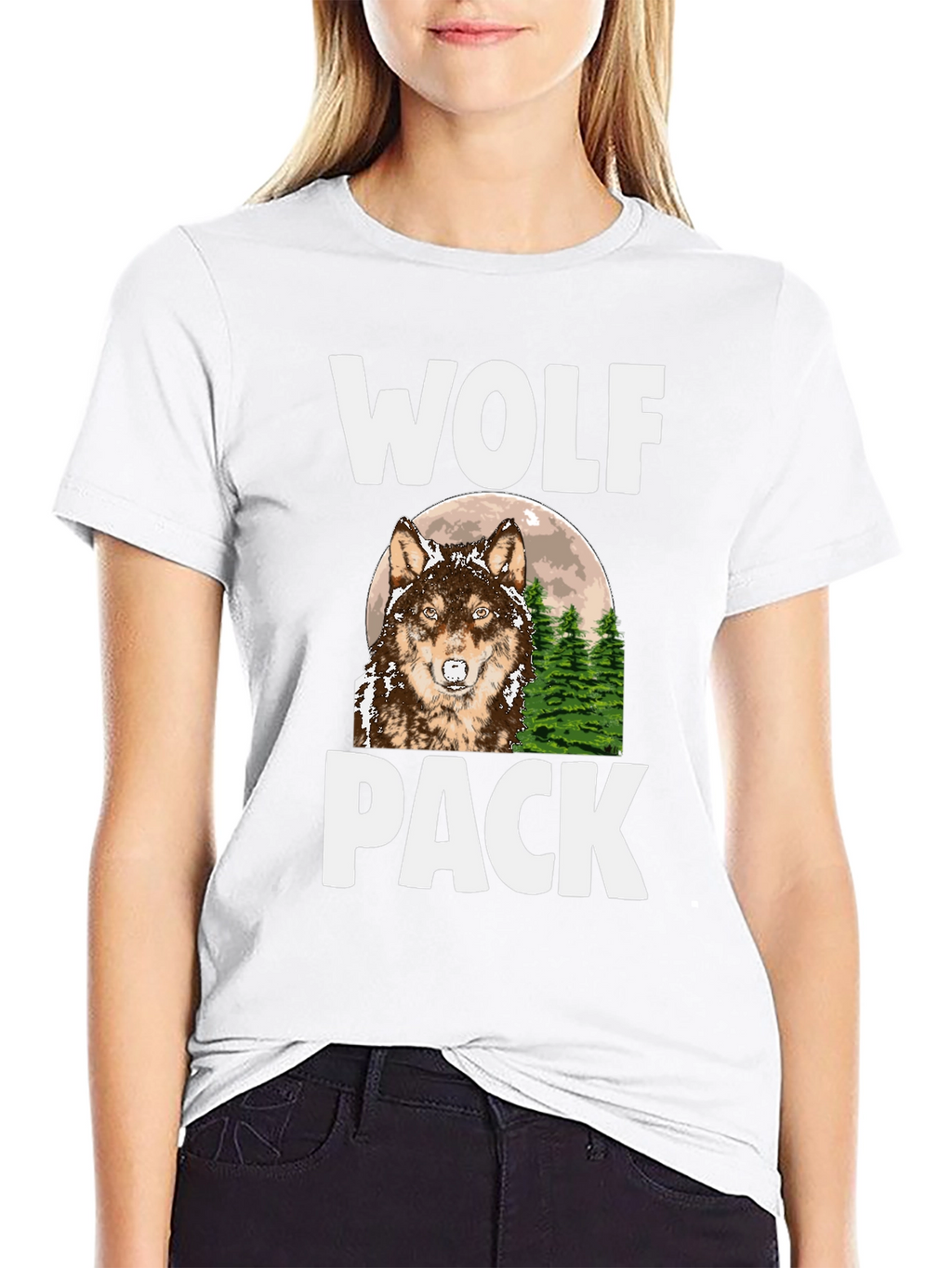 Wolf Pack T-Shirt - Nature Graphic Tee