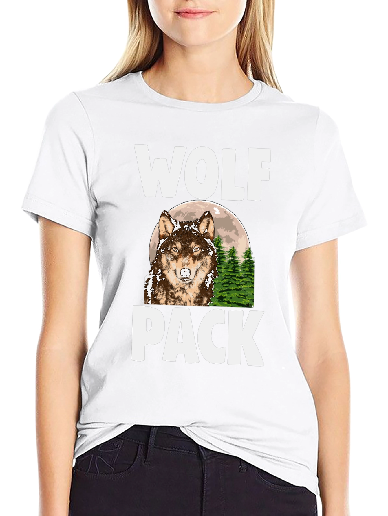 Wolf Pack T-Shirt - Nature Graphic Tee