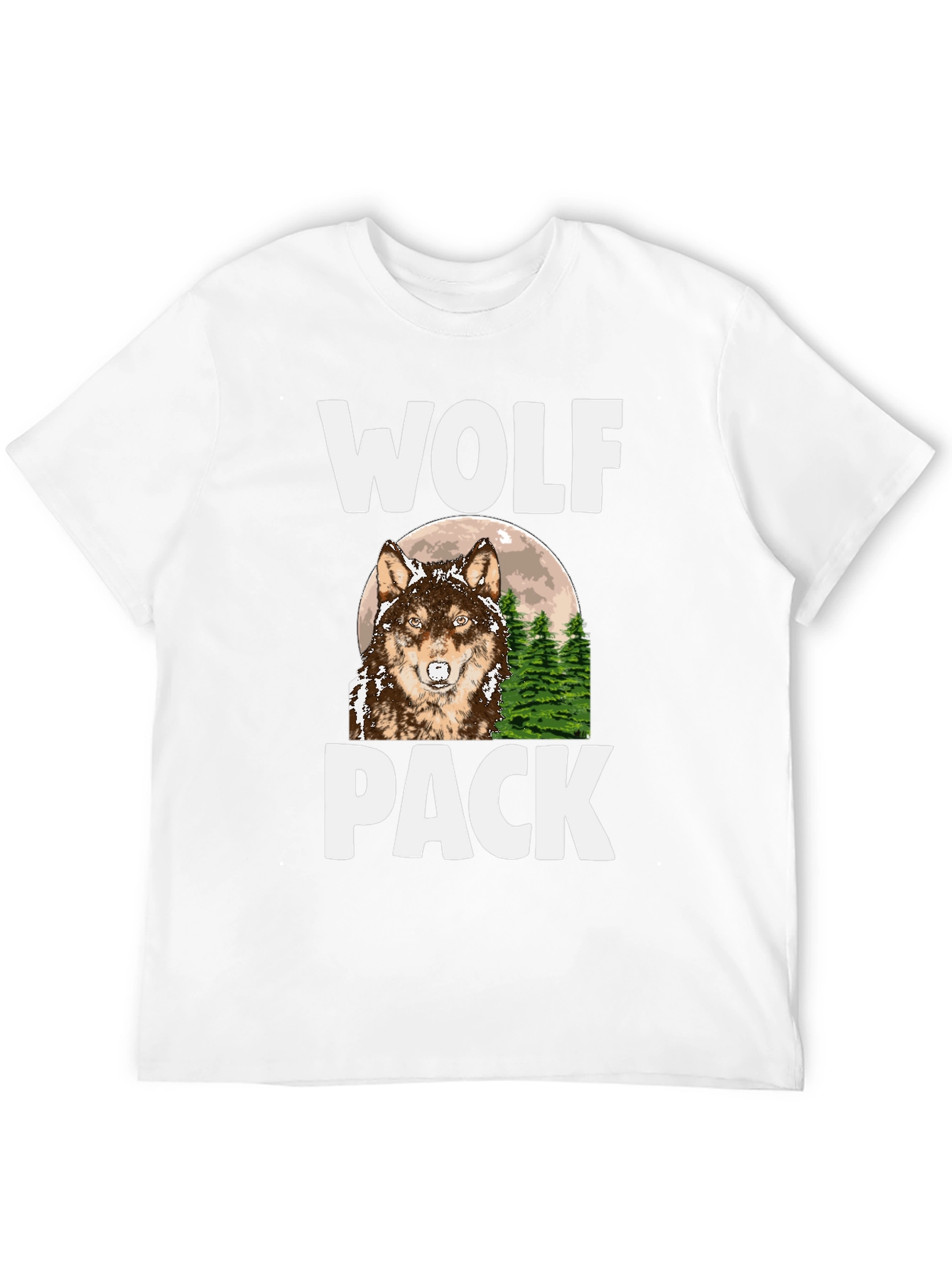 Wolf Pack T-Shirt - Nature Graphic Tee