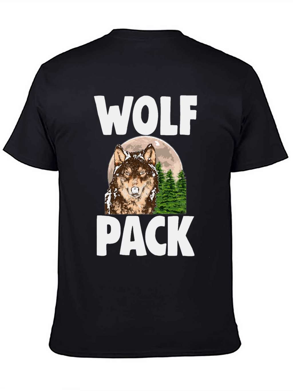 Wolf Pack T-Shirt - Nature Graphic Tee