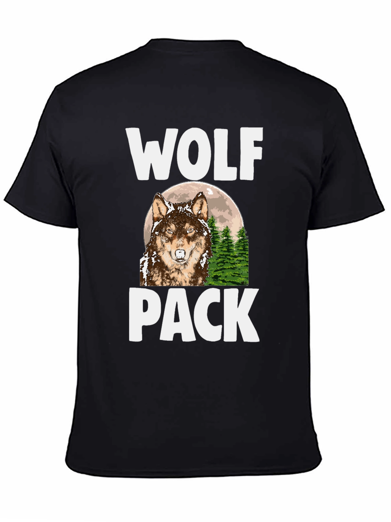 Wolf Pack T-Shirt - Nature Graphic Tee