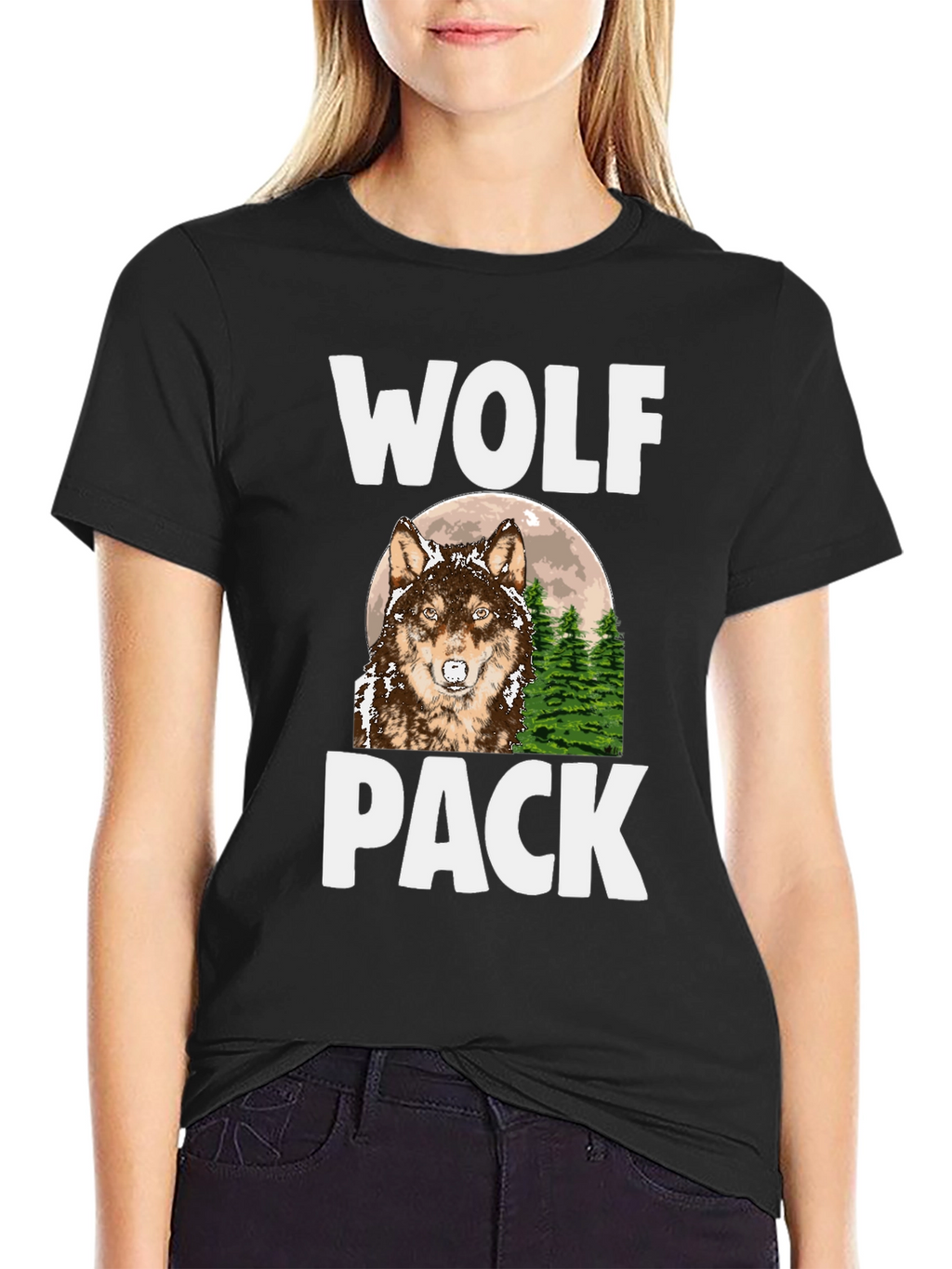 Wolf Pack T-Shirt - Nature Graphic Tee