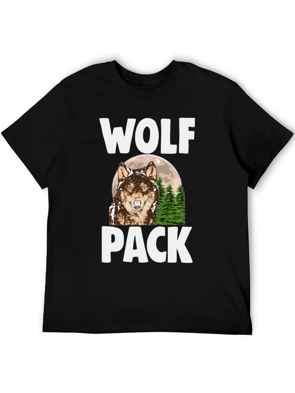 Wolf Pack T-Shirt - Nature Graphic Tee
