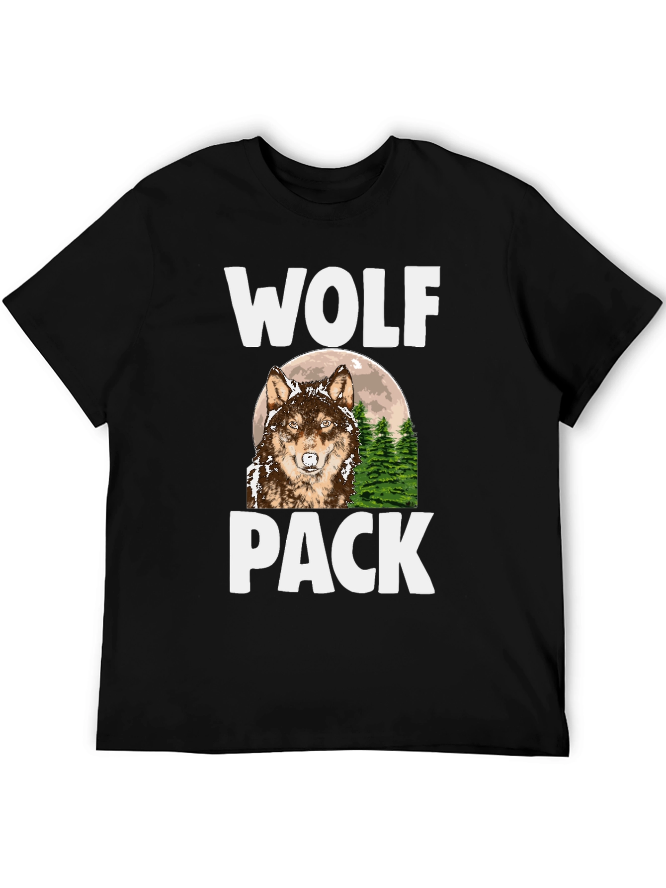 Wolf Pack T-Shirt - Nature Graphic Tee