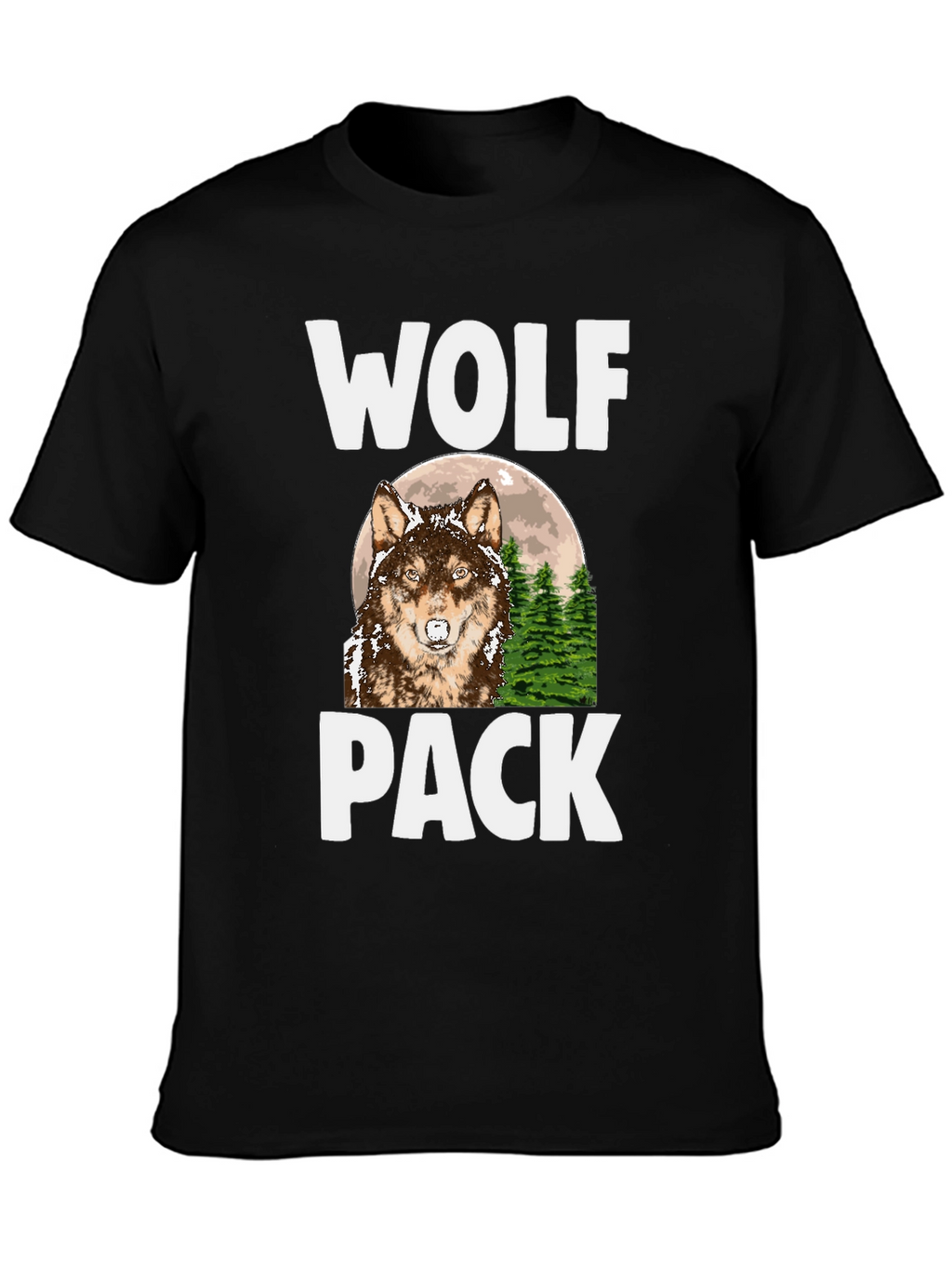 Wolf Pack T-Shirt - Nature Graphic Tee