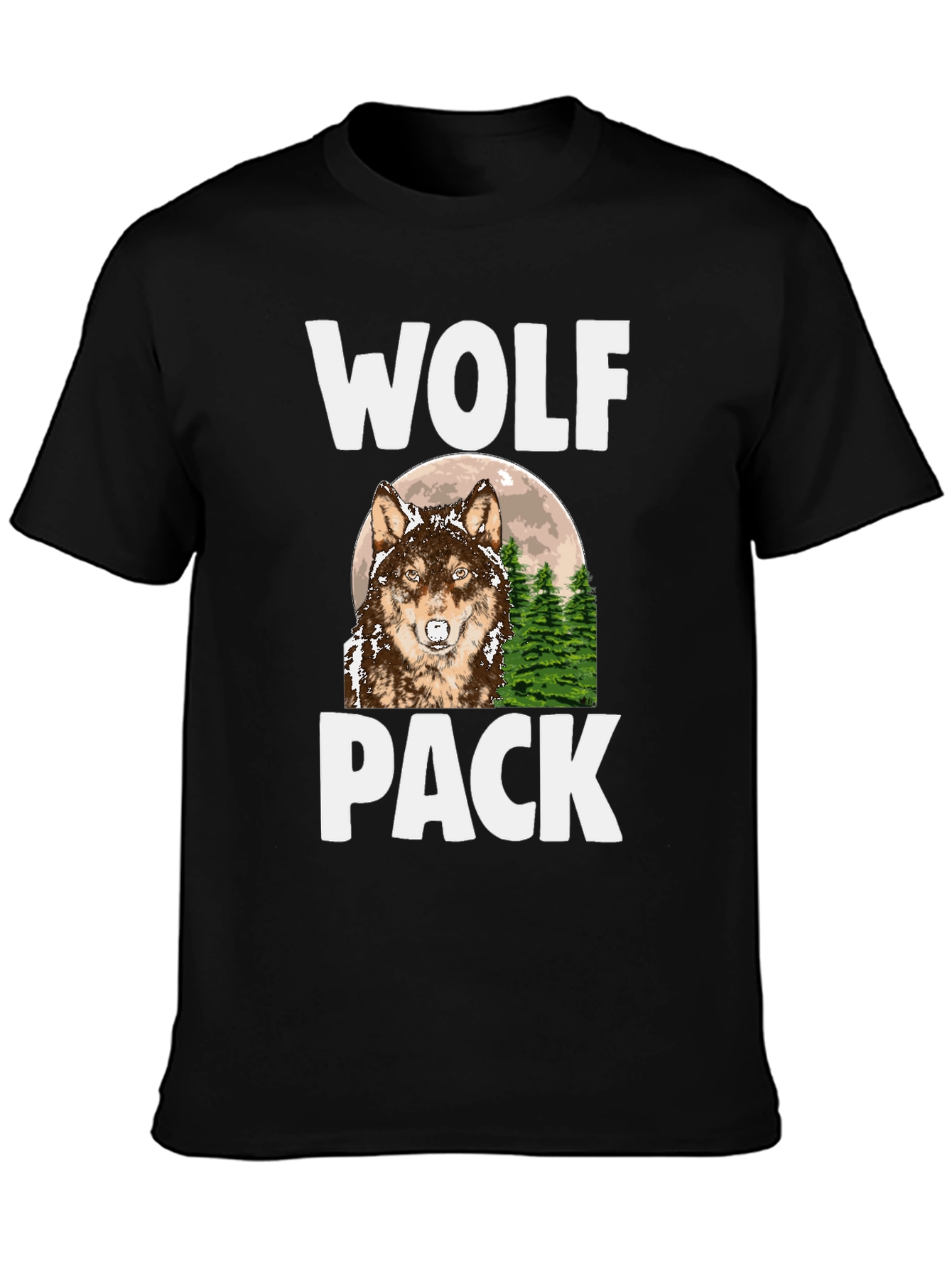 Wolf Pack T-Shirt - Nature Graphic Tee