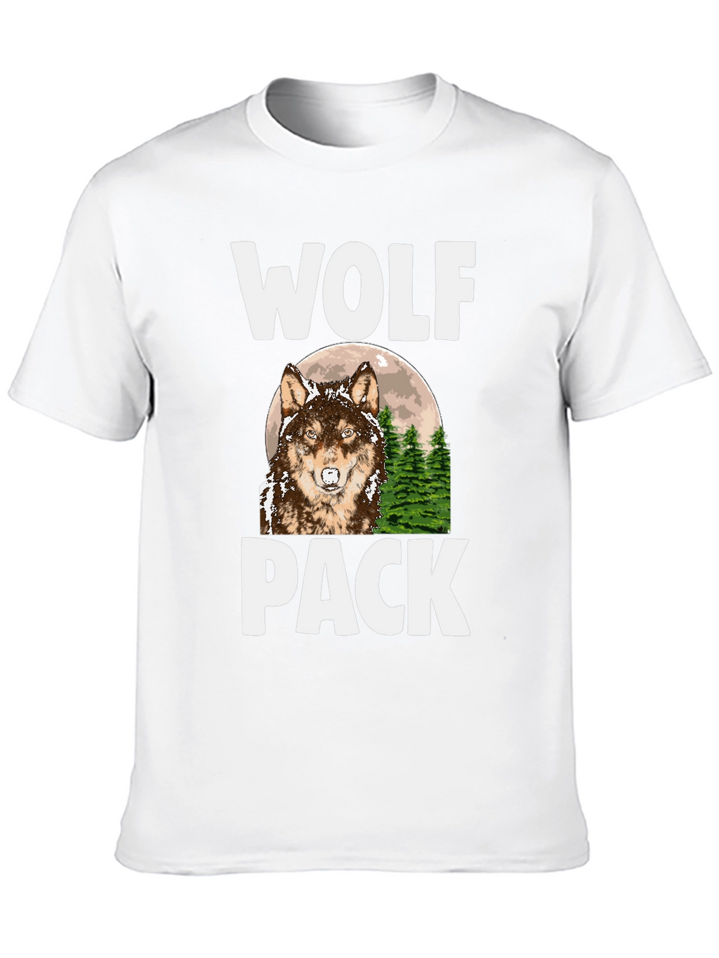 Wolf Pack T-Shirt - Nature Graphic Tee