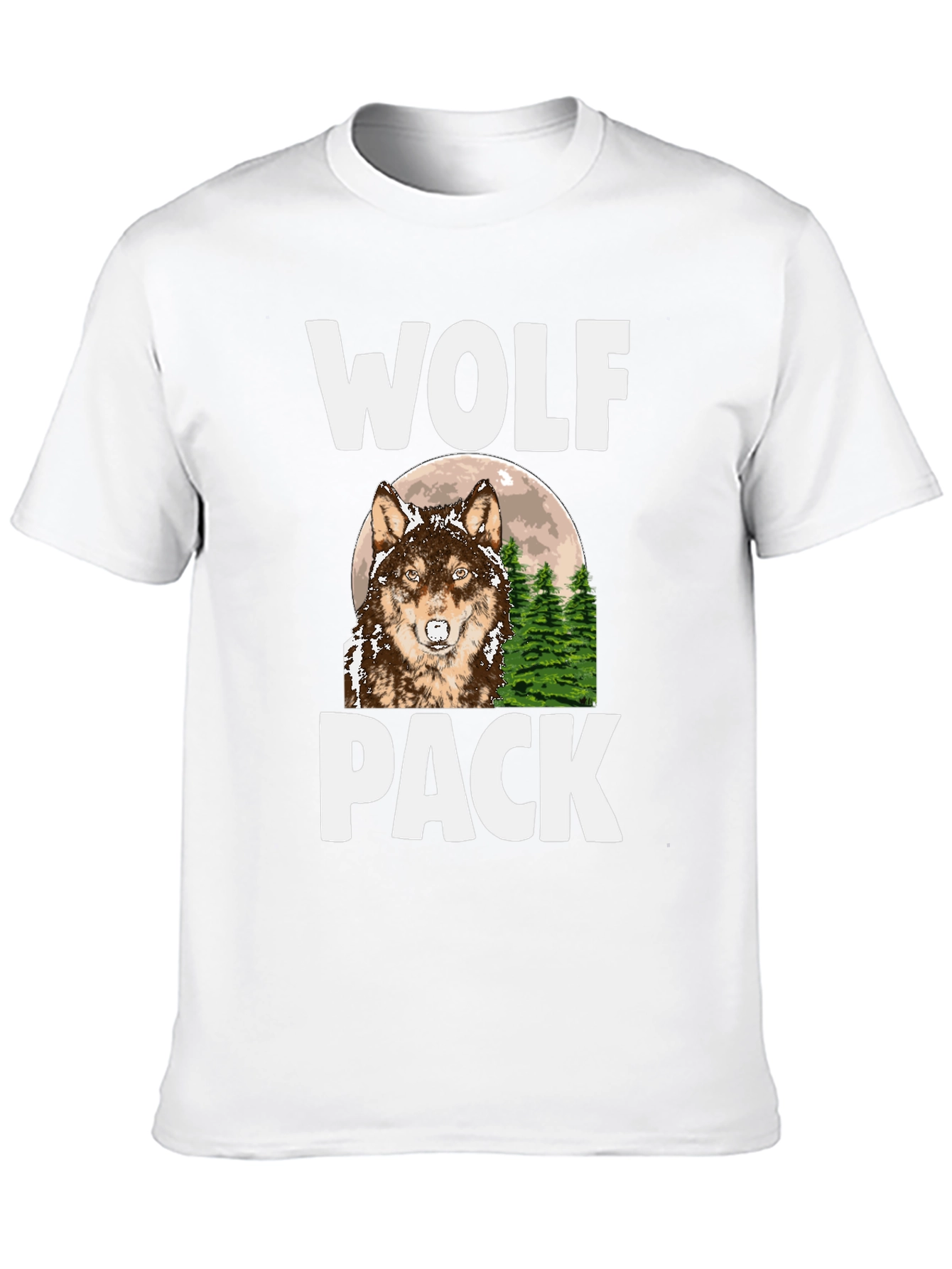 Wolf Pack T-Shirt - Nature Graphic Tee
