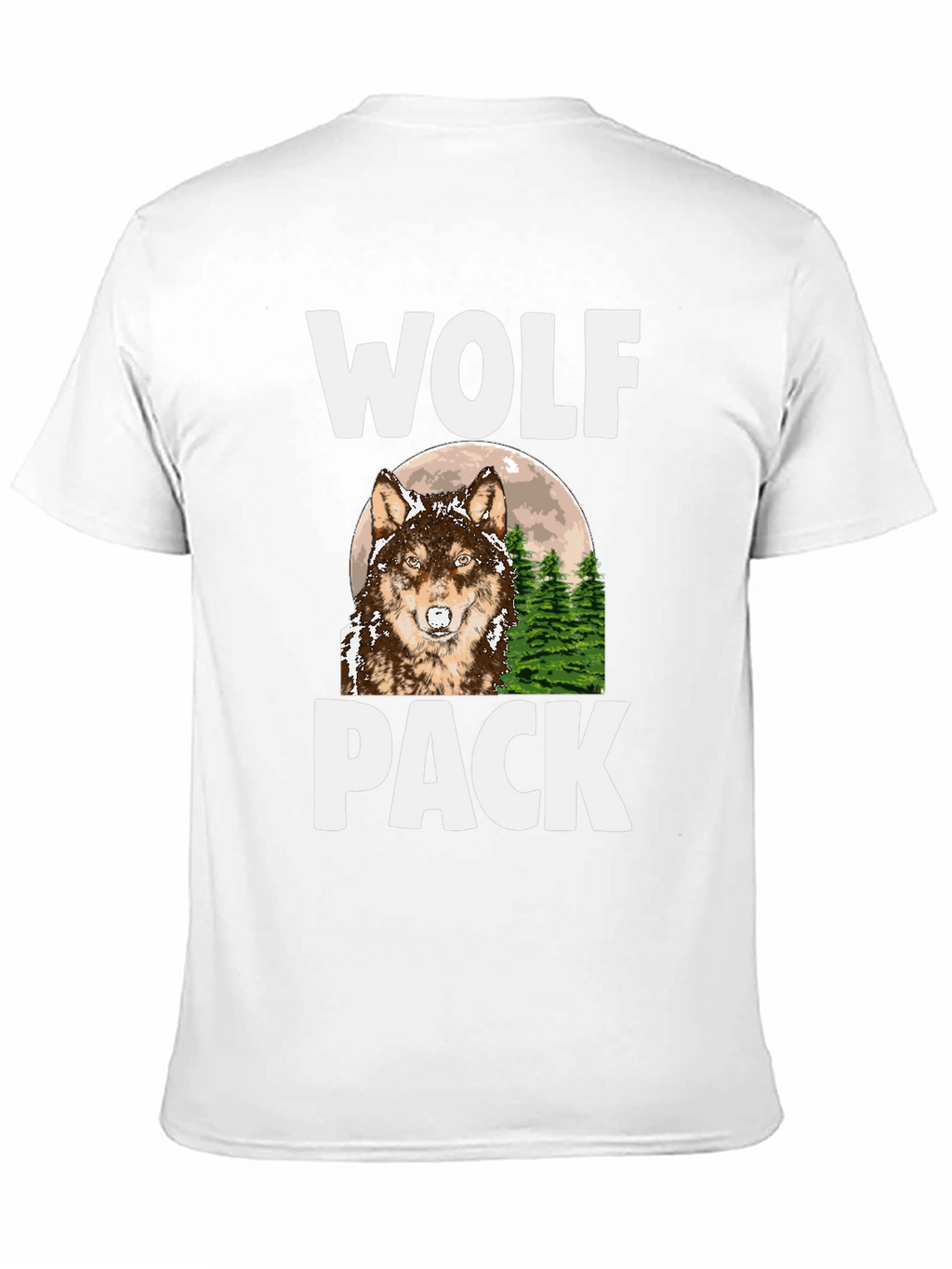 Wolf Pack T-Shirt - Nature Graphic Tee