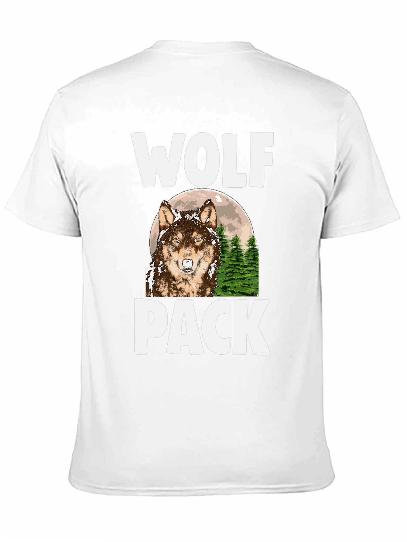 Wolf Pack T-Shirt - Nature Graphic Tee