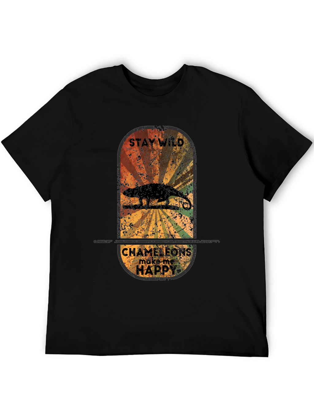 Stay Wild Chameleon Graphic Tee