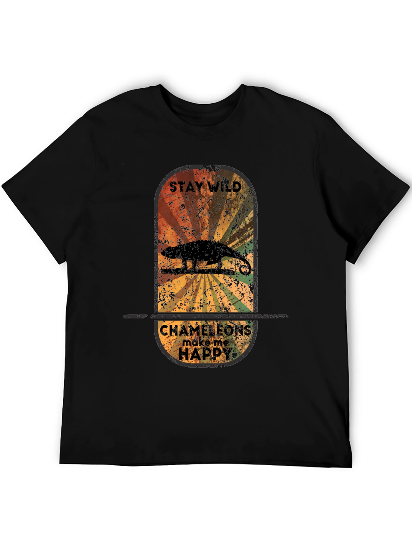 Stay Wild Chameleon Graphic Tee