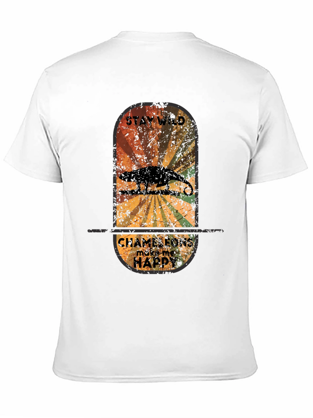 Stay Wild Chameleon Graphic Tee