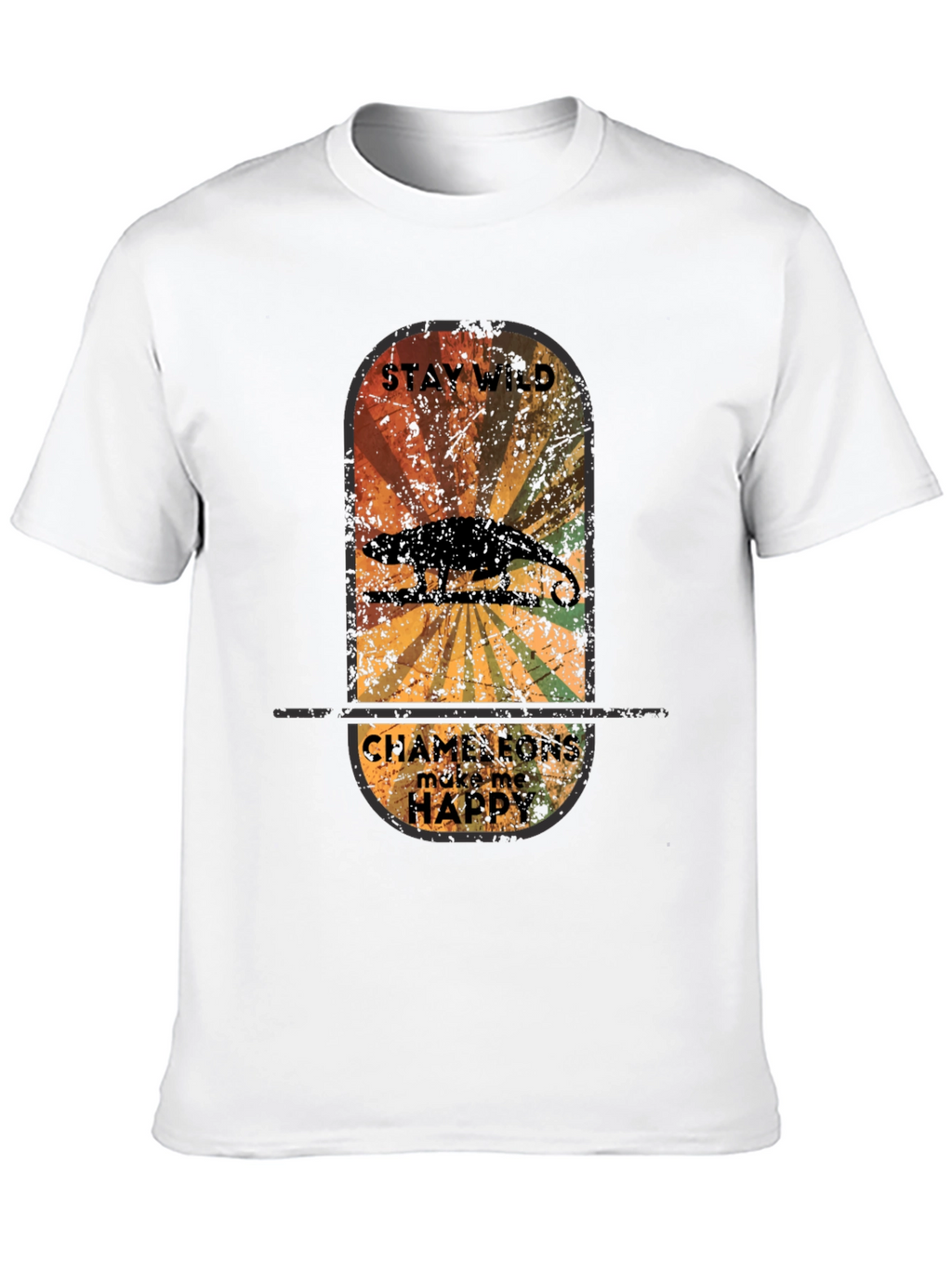 Stay Wild Chameleon Graphic Tee