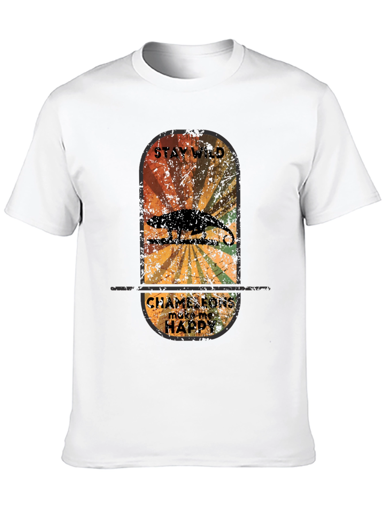 Stay Wild Chameleon Graphic Tee