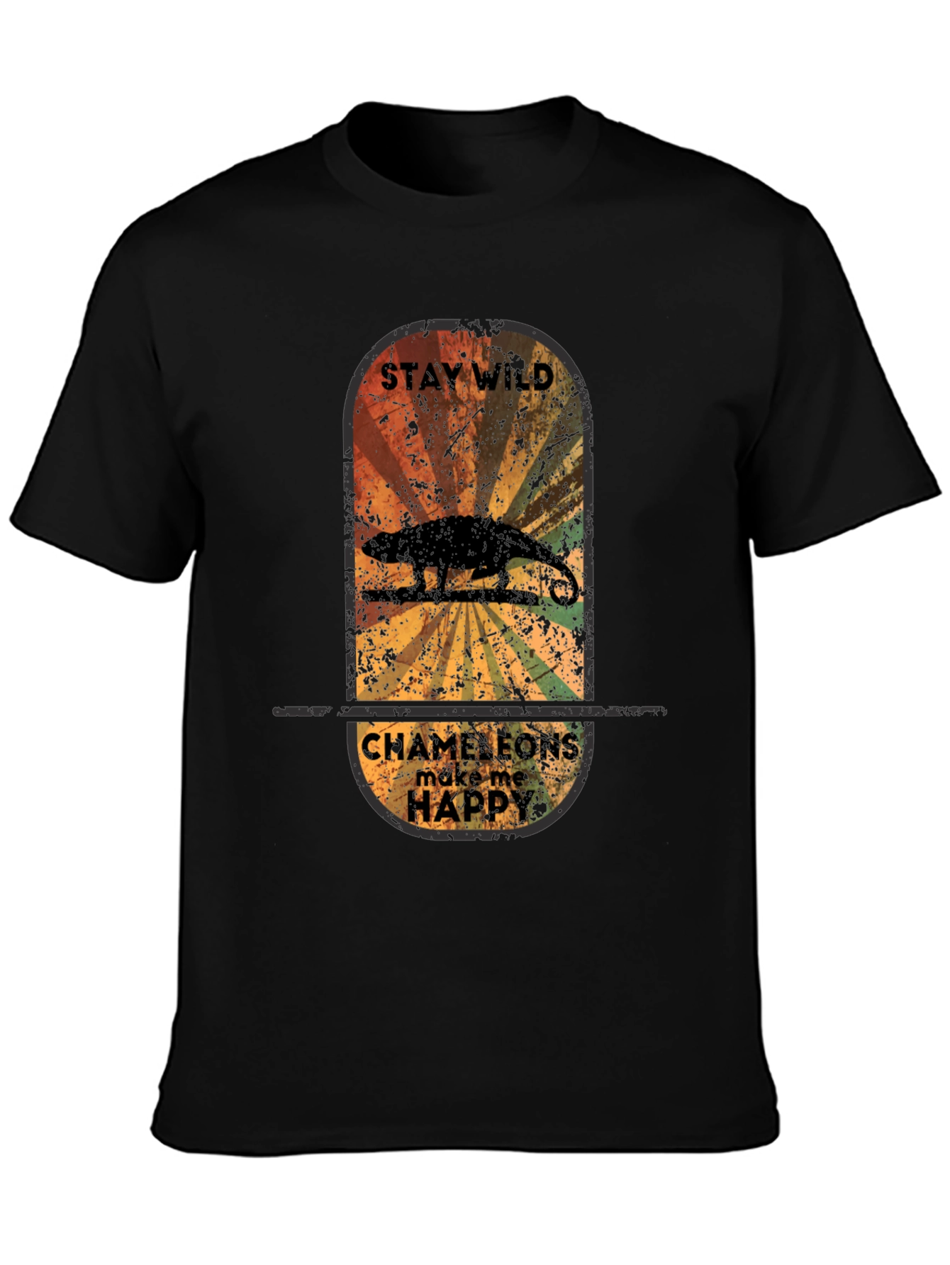 Stay Wild Chameleon Graphic Tee