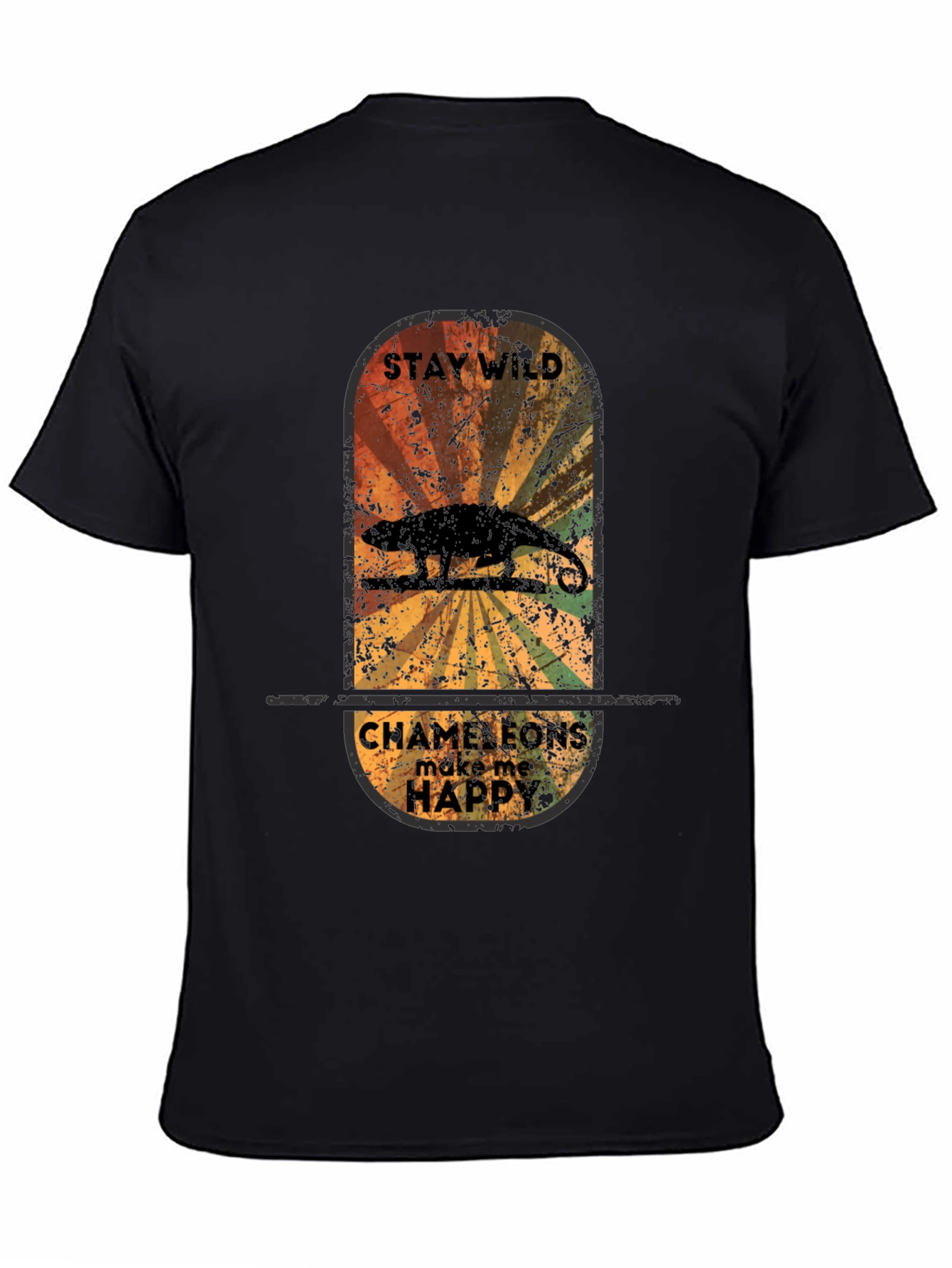 Stay Wild Chameleon Graphic Tee