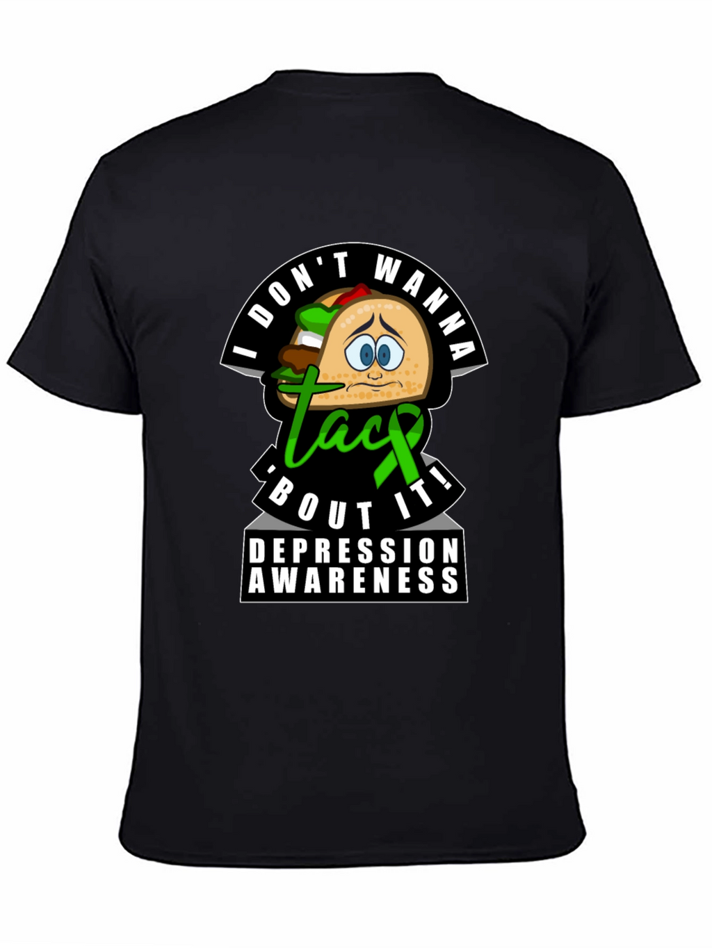 Taco Depression Awareness T-Shirt