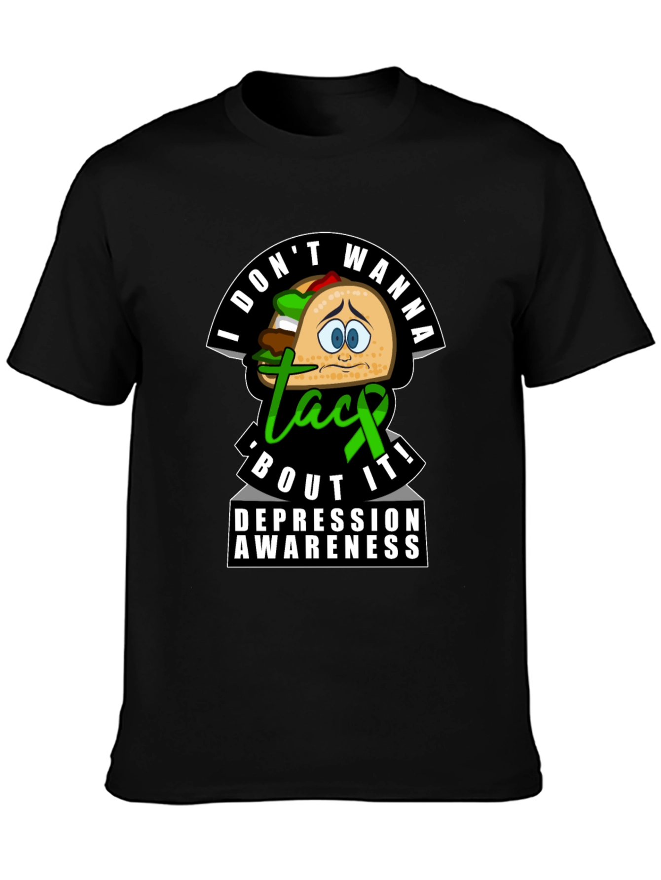 Taco Depression Awareness T-Shirt