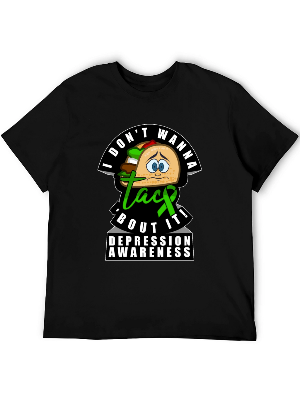 Taco Depression Awareness T-Shirt
