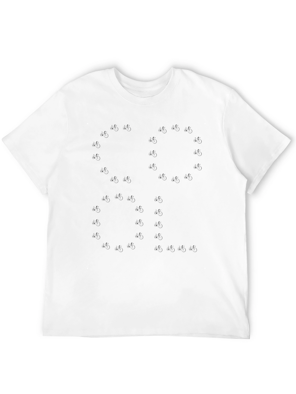 Skull Bicycle T-Shirt - Classic Black Tee