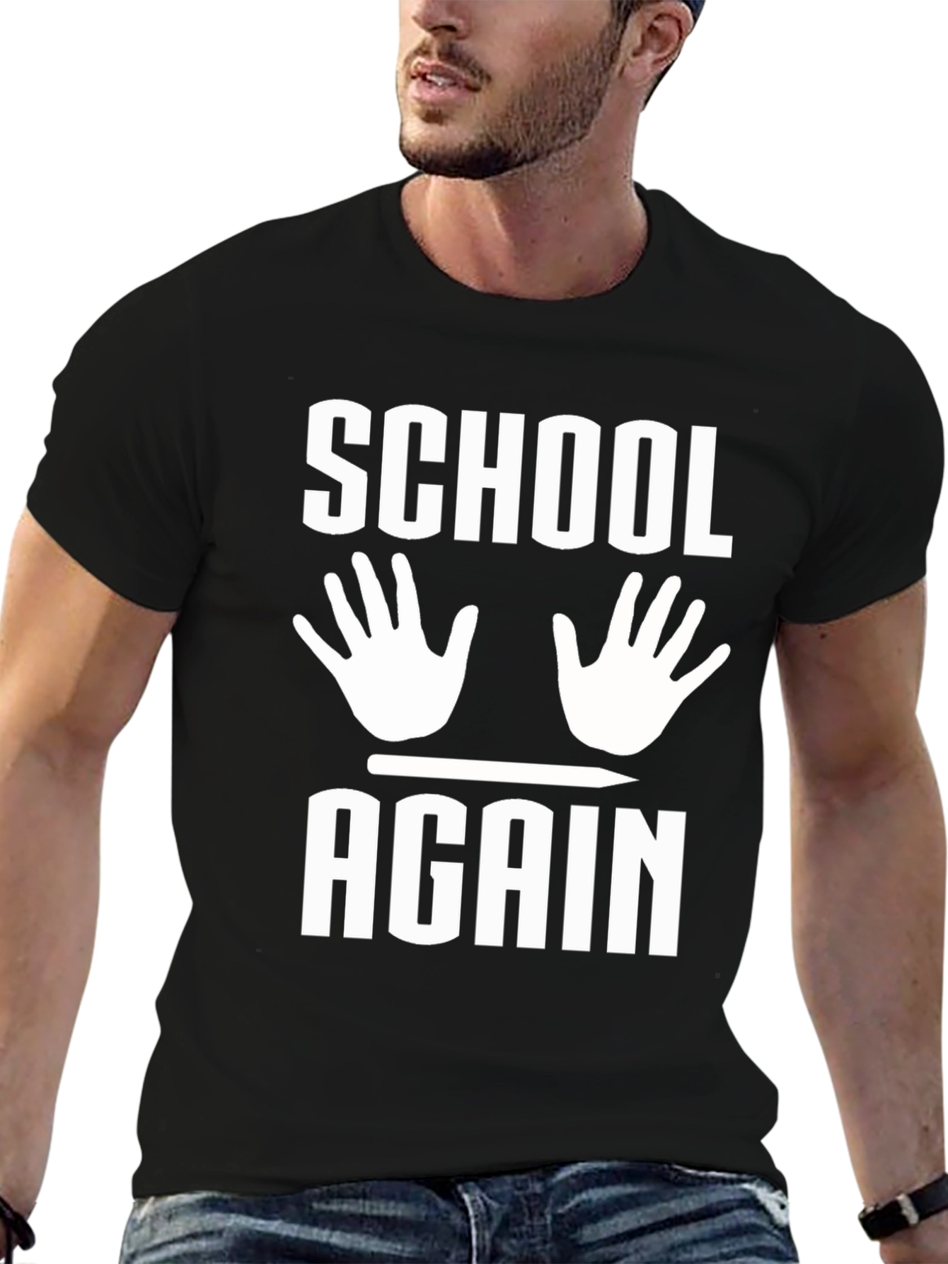 School Again T-Shirt Funny Back to School Tee